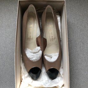 BRUNO MAGLI Tan Formal Business  Leather Shoes